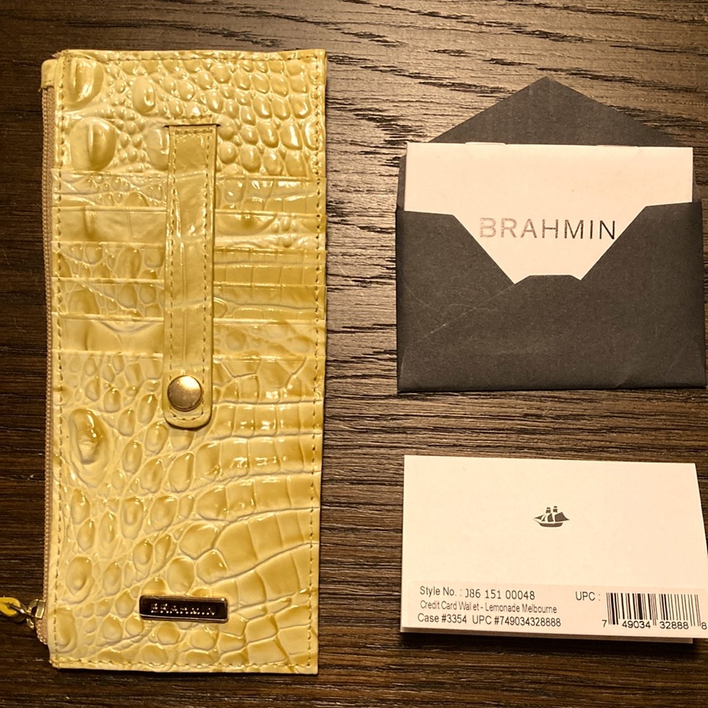 Brahmin Credit Card Wallet - Lemonade Melbourne